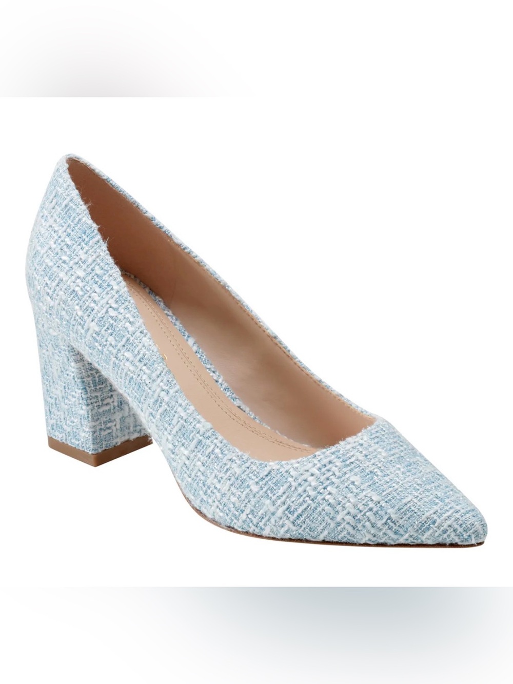 Marc Fisher LTD Womens Zala light blue pump LIKE NEW